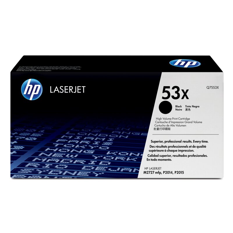 ORIGINAL Q7553X HP LJ P2015 CARTRIDGE BLACK HC