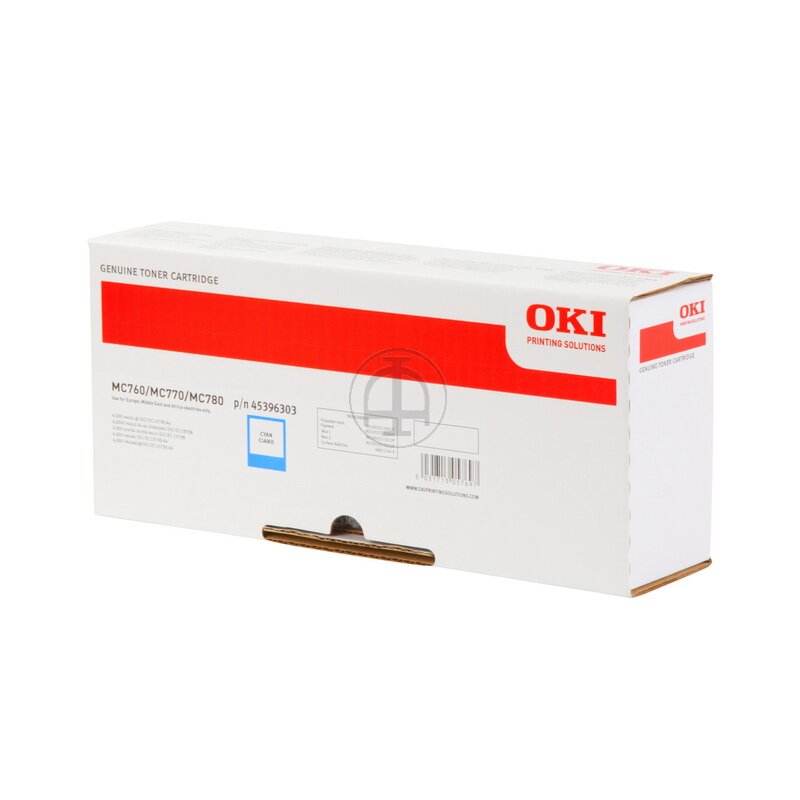 ORIGINAL 45396303 OKI MC760 TONER CYAN