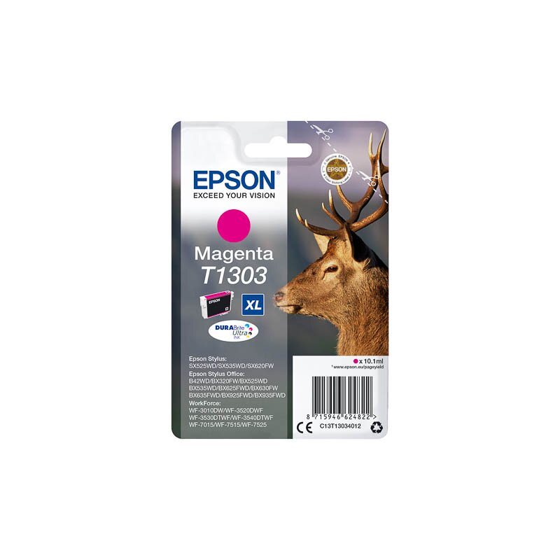 ORIGINAL C13T13034012 EPSON BX320FW TINTE MAG HC