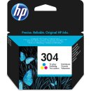 ORIGINAL HP Tintenpatrone mehrere Farben N9K05AE 304 ~100...