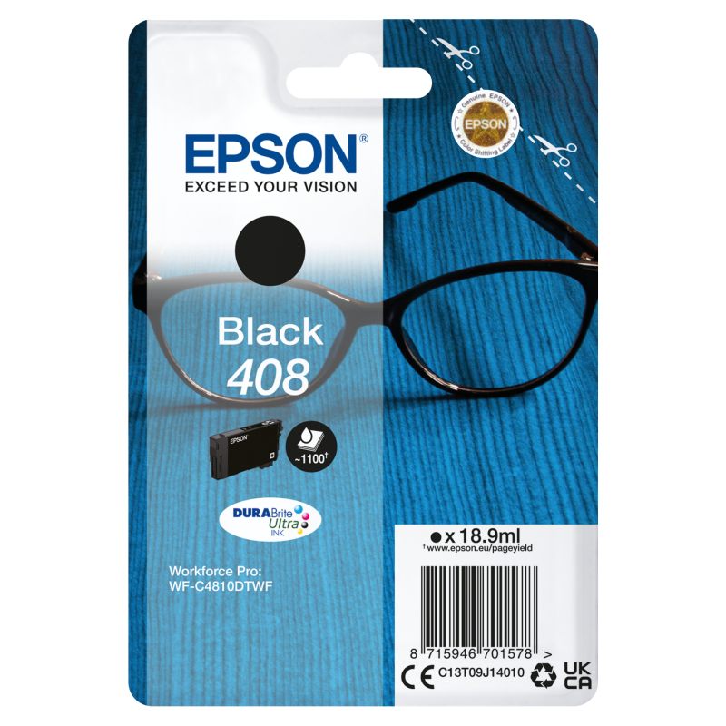 ORIGINAL C13T09J140 EPSON WF C4810 TINTE BLK ST