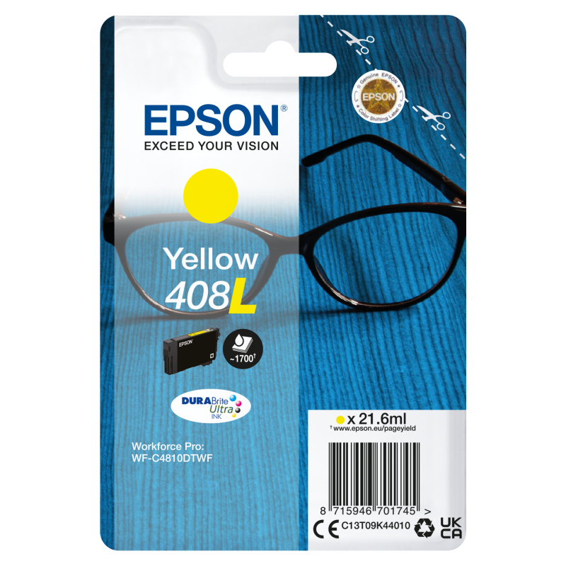 ORIGINAL C13T09K440 EPSON WF C4810 TINTE YEL HC