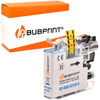 Cartouche Uprint B-123Y compatible Brother LC-123 (LC123Y) Jaune