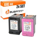 Bubprint 2 Druckerpatronen kompatibel f&uuml;r HP 300 XL...