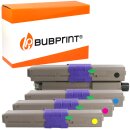 Bubprint 4 Toner kompatibel f&uuml;r OKI C310 C330 C510...