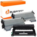 Bubprint 2x Toner (2.600 S) &amp; Drum DR-2200 kompatibel...