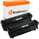 Bubprint 2x Toner Black kompatibel f&uuml;r HP Laserjet...
